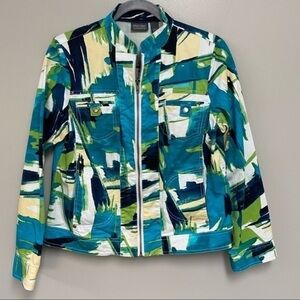Addition’s by Chico’s Zip Front Jacket Size 1